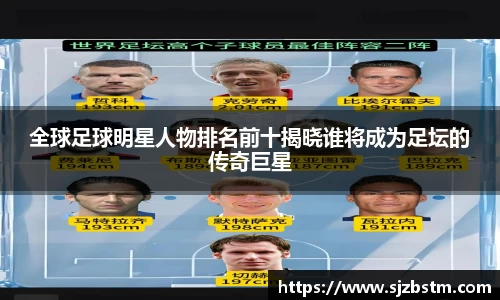 全球足球明星人物排名前十揭晓谁将成为足坛的传奇巨星